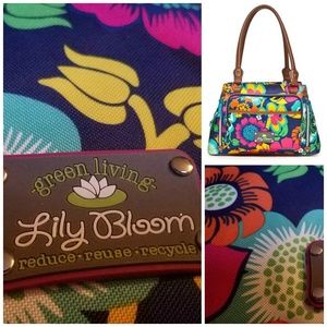 Eco Lily Bloom Maggie Satchel (go green!)